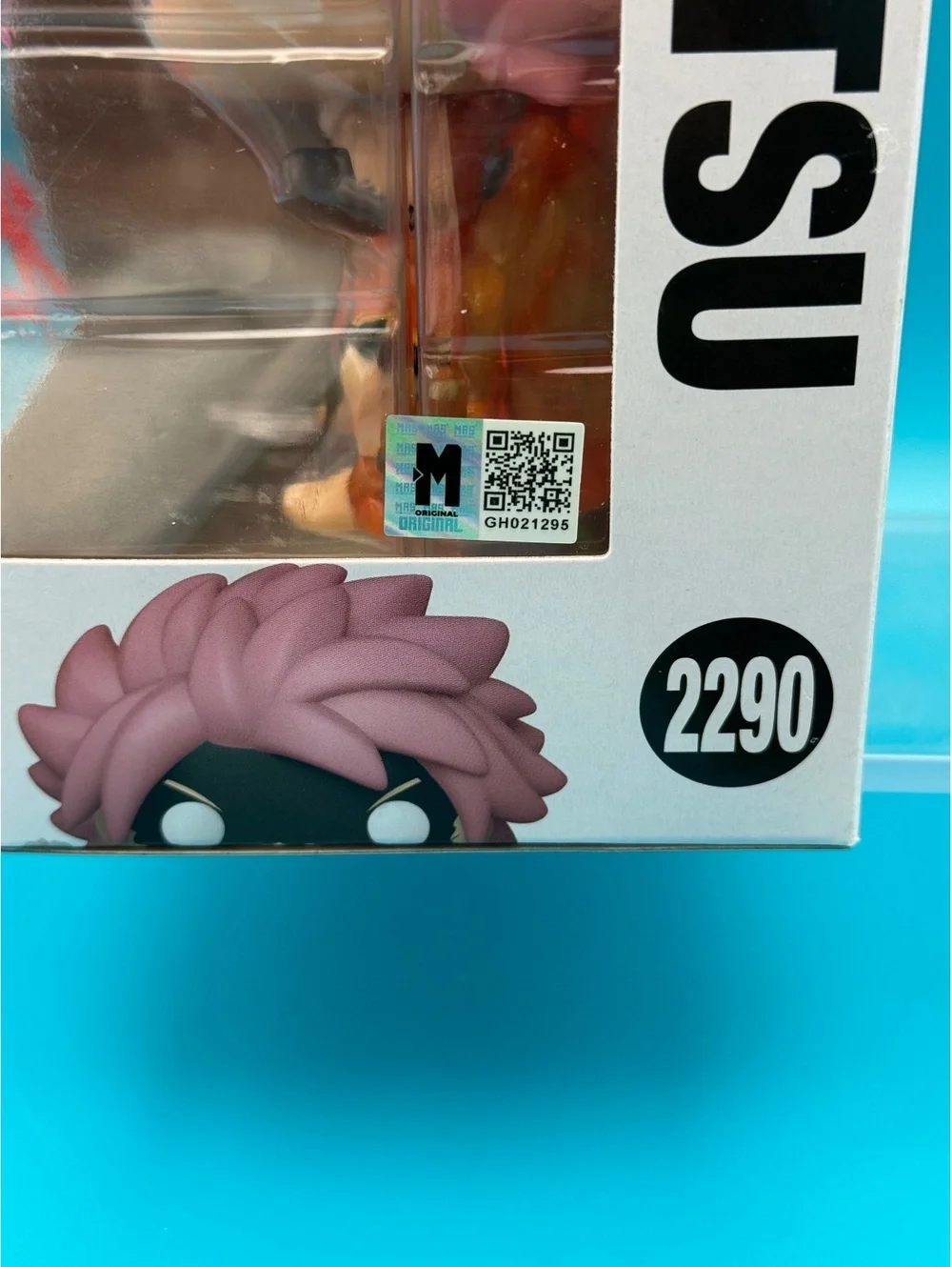 Todd Haberkorn Signed Natsu Fired up fairy tail Funko 2290 with MAS COA